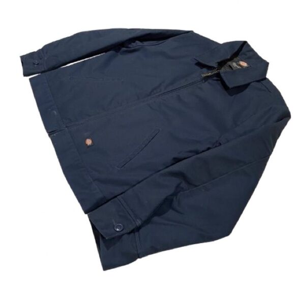 DICKIES MEN'S INSULATED NAVY BlUE EISENHOWER WORK JACKET SIZE LARGE - Picture 5 of 8